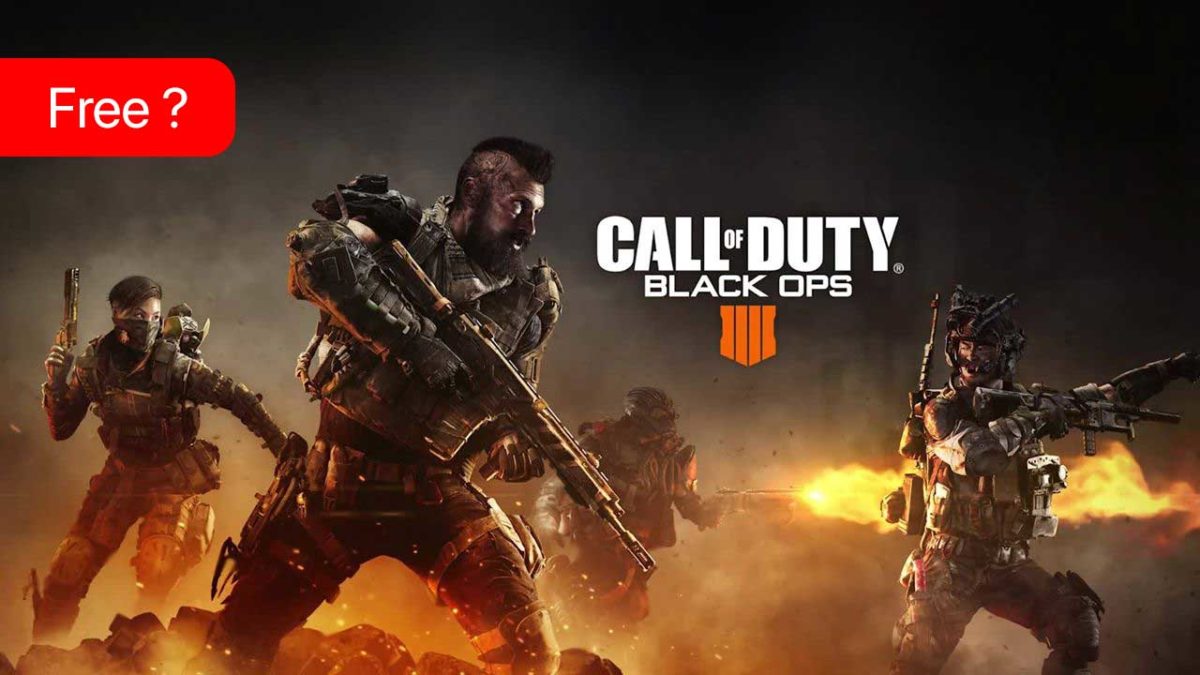Call of Duty: Black Ops 4 อาจเปิดให้เล่นโหมด Battle Royale ฟรี! ในปีนี้
