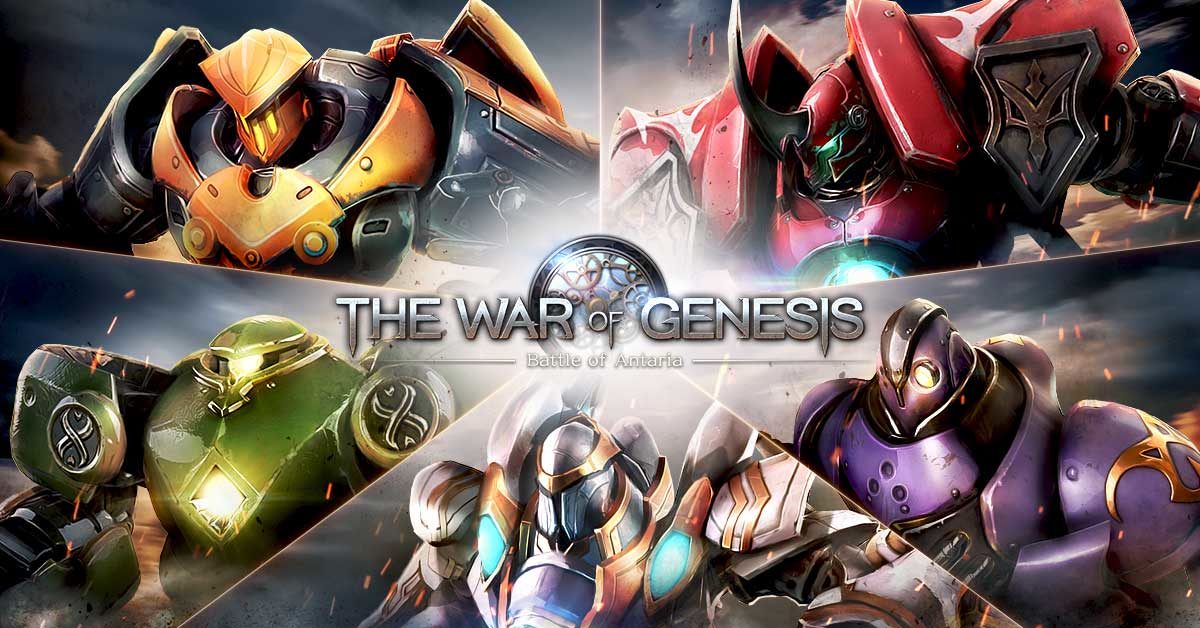 The War of Genesis ซีรีส์เกมมือถือ MMORPG แนวกลยุทธ์ ต่อสู้พร้อมหุ่นรบมาชิน่า
