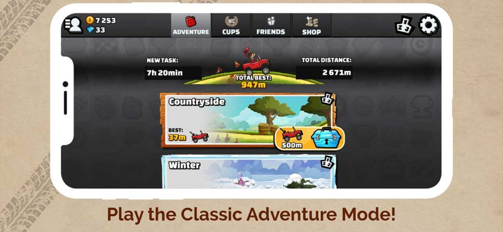 Hill Climb Racing 2 ภาคต่อสุดวิบากของเกมแข่งรถ 4WD บนเส้นทางหฤโหด - IModToy