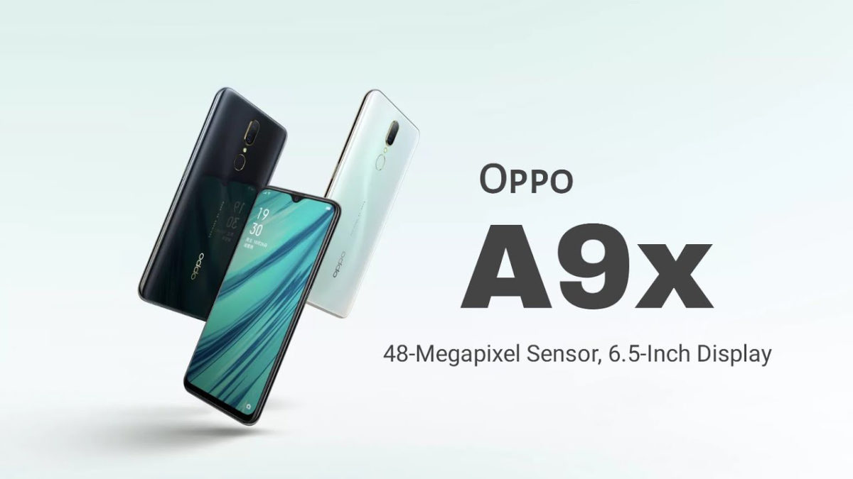 เปิดตัว OPPO A9x พร้อมกล้อง 48MP และแบตเตอรี่ 4,020mAh ราคา ¥1,999 หยวน