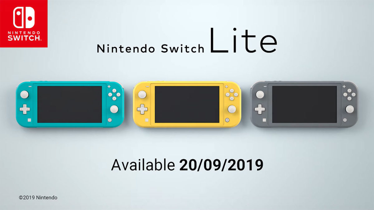 เปิดตัวแล้ว Nintendo Switch Lite เครื่องเล่นเกมรุ่นพกพา เล็กกว่า เบากว่า ราคาถูกกว่า