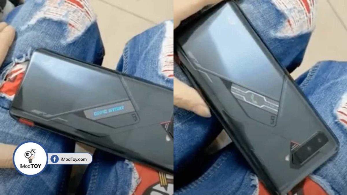 [หลุด] บอดี้หลังเครื่องของ ASUS ROG Phone 4 มีจอแสดงผลขนาดเล็ก